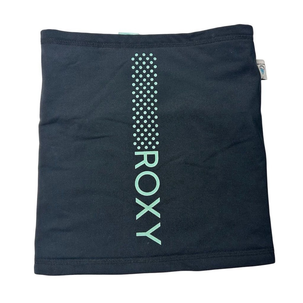 Roxy Unisex Black Neck Warmer Cowl Snood Scarf Fall‎ Accessory Ski Snowboard